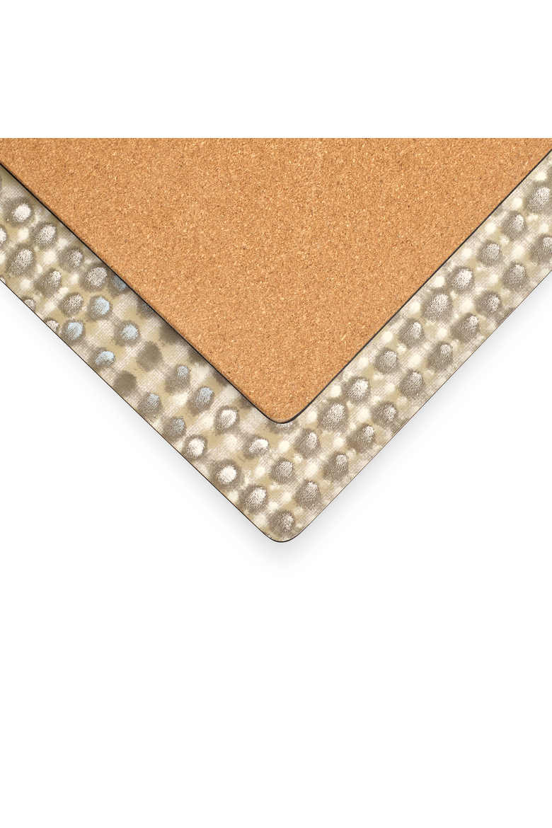 Pure Set of 4 Cork Back Placemats, Alternate, color, Pure