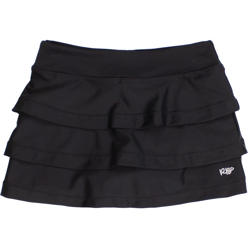 Rufflebutts Girls Active Skort In Black