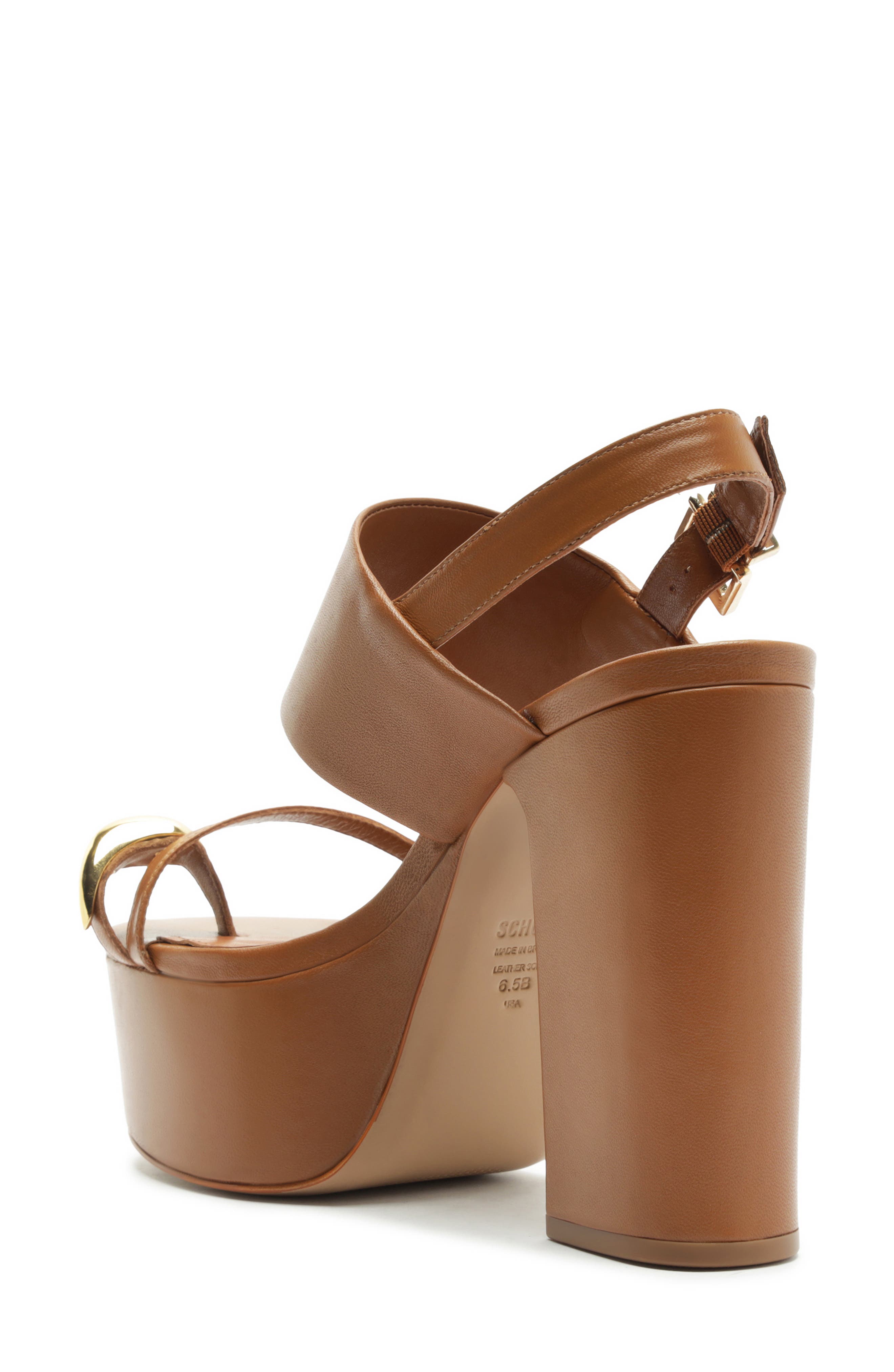 Mandy Slingback Platform Sandal, Alternate, color, MIELE
