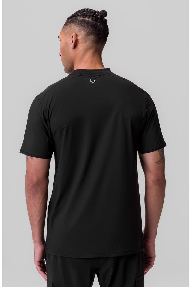 Tetra-Lite Ice Zip Tee, Alternate, color, Black