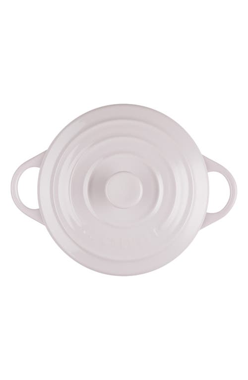 Le Creuset 24-ounce Mini Stoneware Cocotte In Shallot
