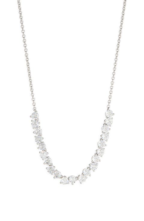 Serena Cubic Zirconia Frontal Necklace