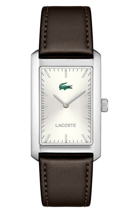 Santiago Leather Strap Watch