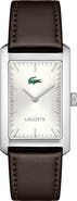 Lacoste Santiago Leather Strap Watch