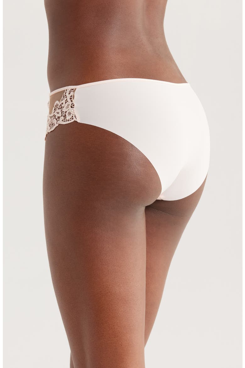 Saga Embroidered Bikini, Alternate, color, PINK BEIGE