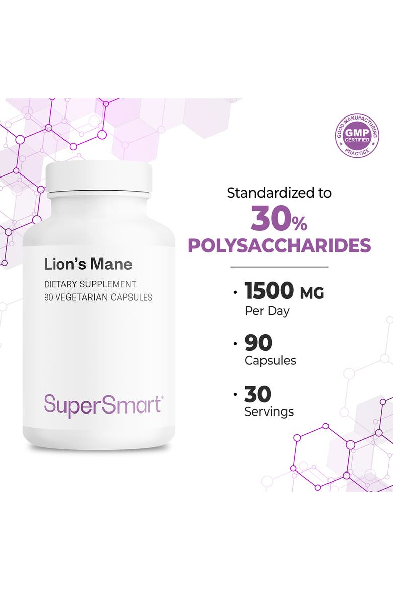 Lion's Mane 1500mg per Day, Alternate, color, None