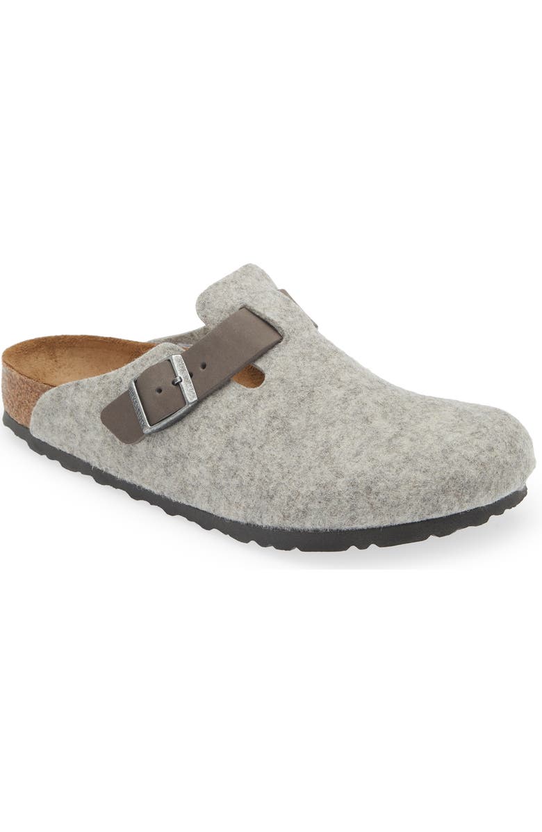 Birkenstock Boston Wool Felt Clog, Main, color,