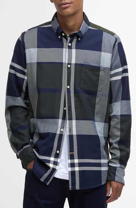 Barbour Dunoon Tailored Fit Plaid Button-Down Shirt