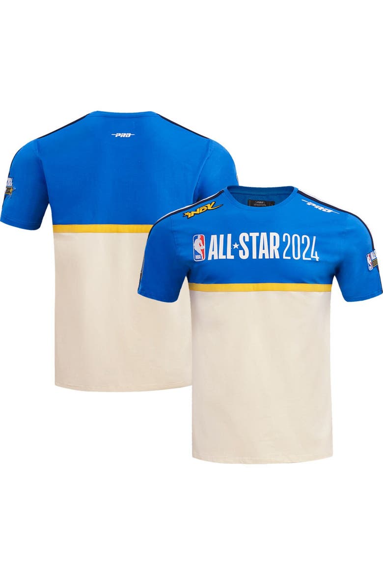 Unisex Pro Standard  Cream 2024 NBA All-Star Game Chenille T-Shirt, Main, color, Cream