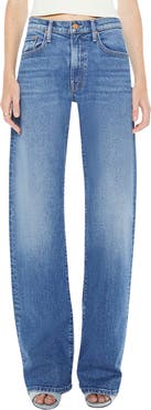 MOTHER The Lasso Heel High Waist Wide Leg Jeans