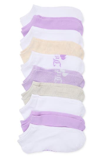 Juicy Couture Assorted 10-pack No-show Socks