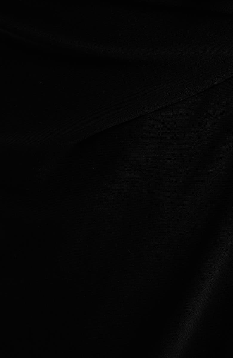 Anne Klein Ruffle Wrap Top, Alternate, color, Anne Black