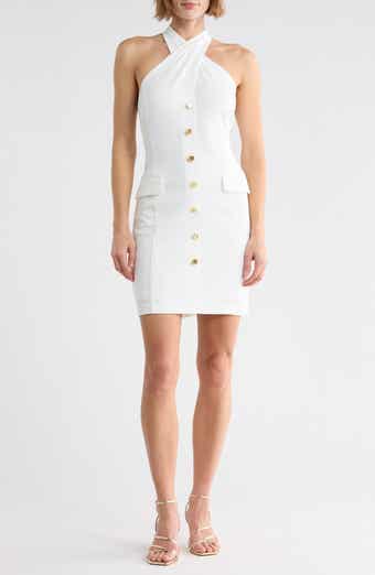 Plyr Halter Neck Minidress