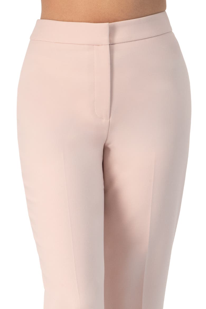Tailored Straight-Leg Pants, Alternate, color, Dusty Pink