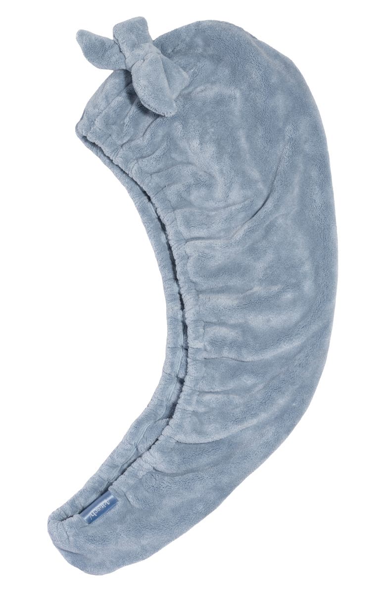 Kitsch Plush Microfiber Hair Towel, Alternate, color, Coastal Blue