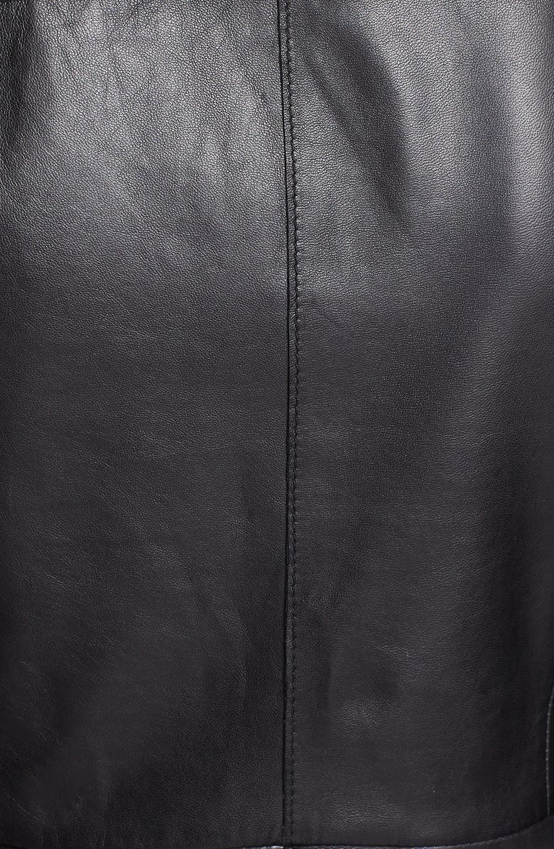 Classiques Entier<sup>®</sup> 'Lamb Moss' Leather Jacket, Alternate, color, 