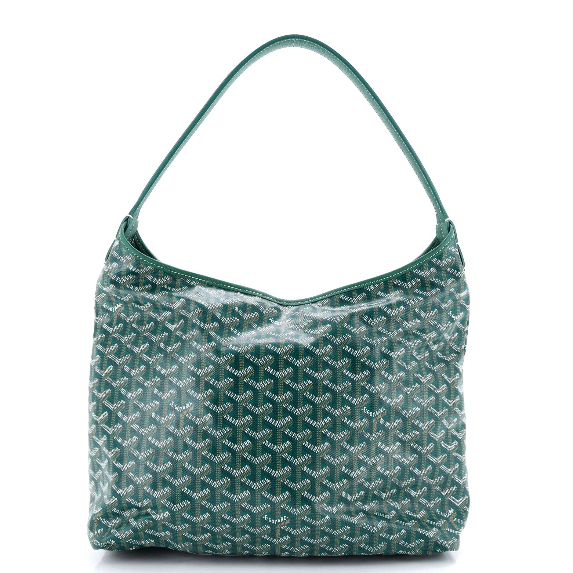 Pre-Owned Goyard Boheme Hobo Coated Canvas, Main, color, 