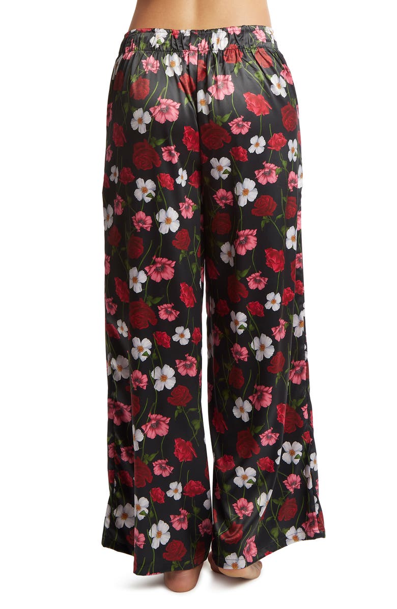 Hanky Panky Luxe Satin Pajama Pants, Alternate, color, 