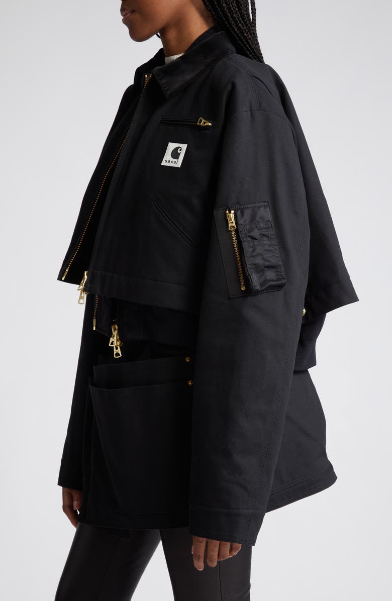 Sacai x Carhartt WIP Hybrid Jacket, Alternate, color, 