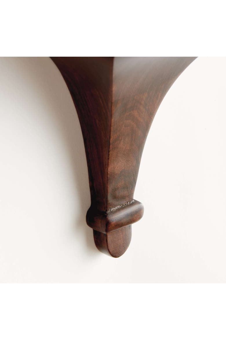 Baxter Wall Bracket, Alternate, color, Brown
