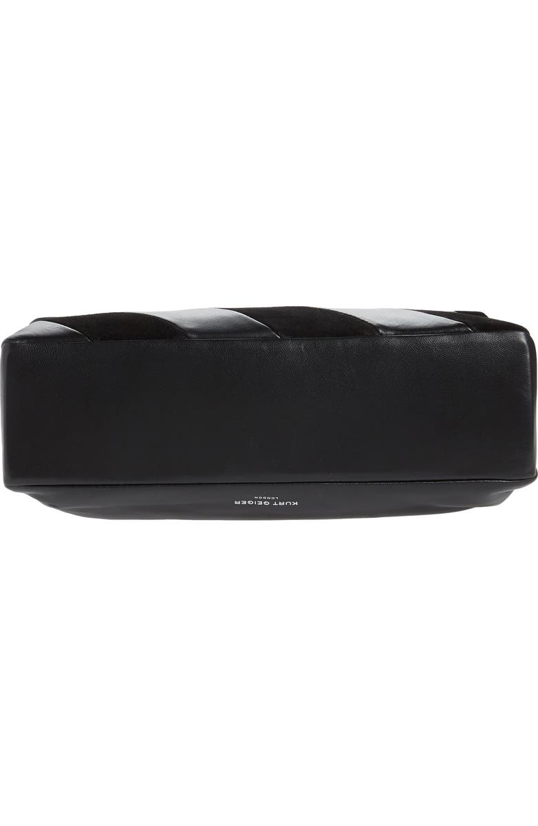 Kurt Geiger London Large Soho Leather & Suede Shoulder Bag, Alternate, color,