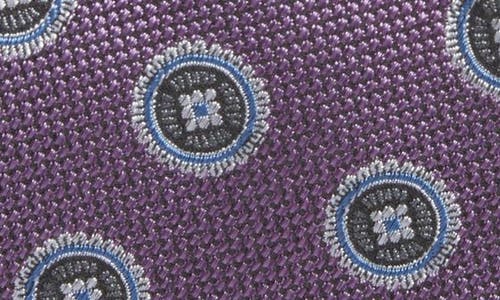 Nordstrom Neat Silk Tie In Purple