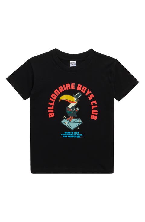 Kids' Wealth Cotton Graphic T-Shirt (Toddler, Little Kid & Big Kid)