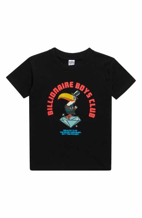 Billionaire Boys Club Kids' Wealth Cotton Graphic T-Shirt