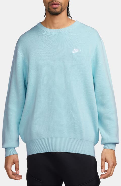 Sportswear Club Oversize Crewneck Sweater