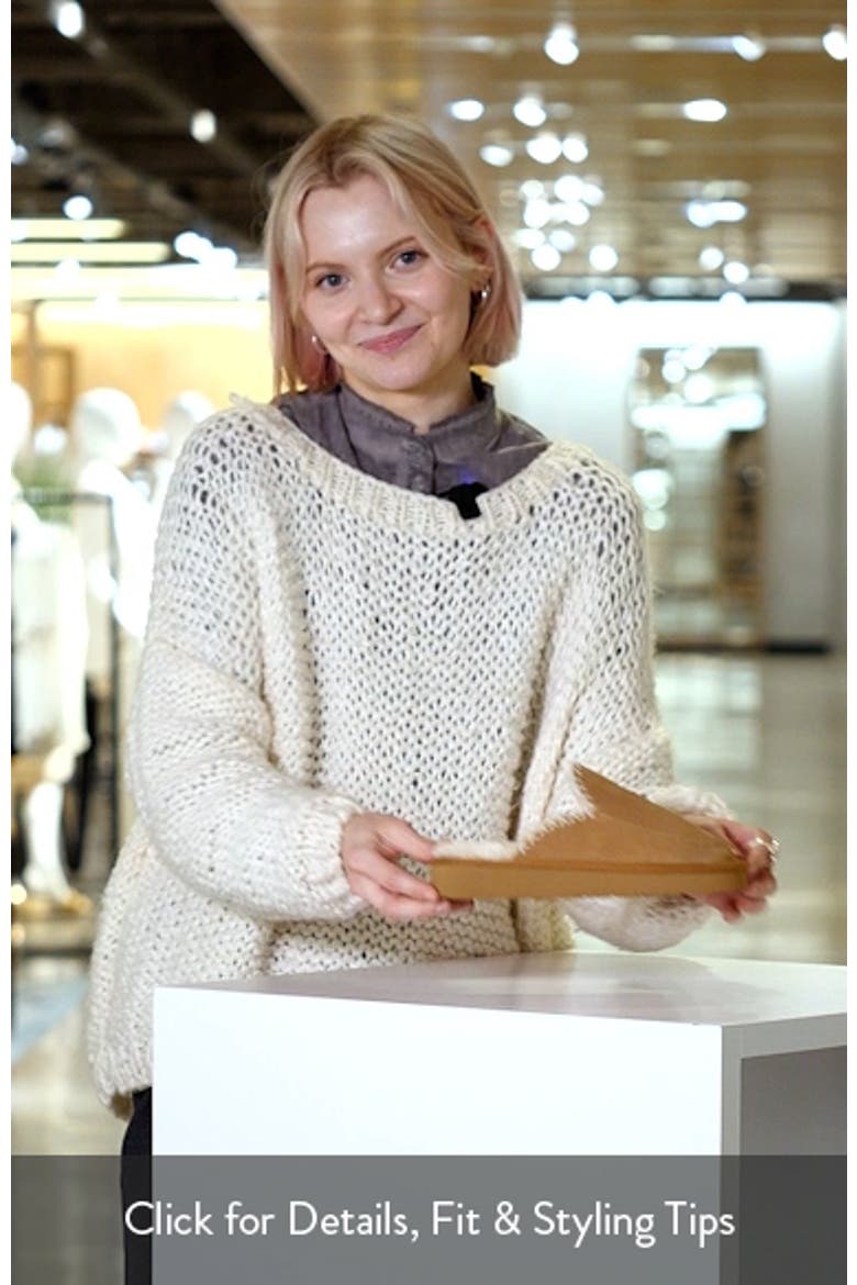 Café Faux Fur Scuff Slipper video