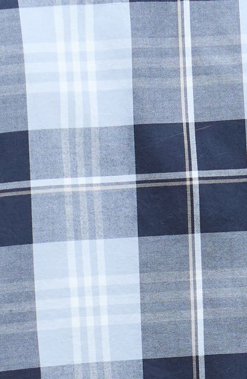 Barbour Edgar Plaid Button-down Shirt In Blue