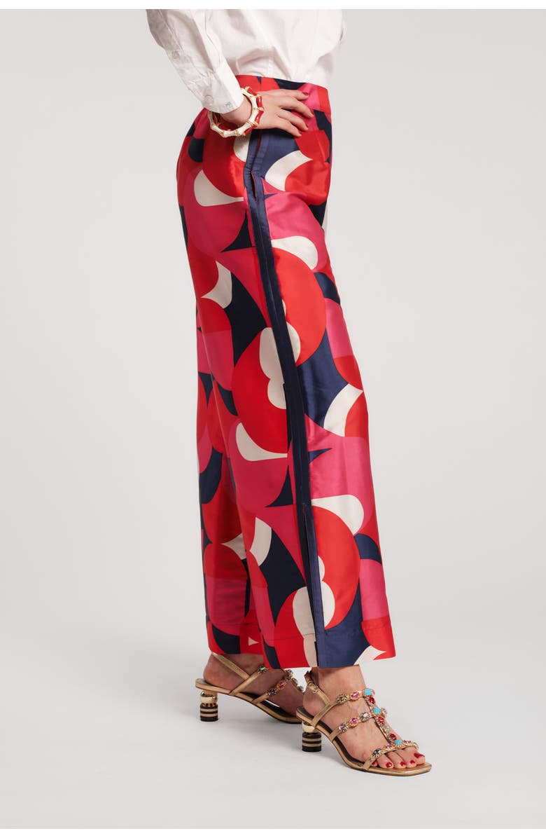 Frances Valentine Palazzo Pant Kaleidoscope, Alternate, color, Pink/Purple/Multi