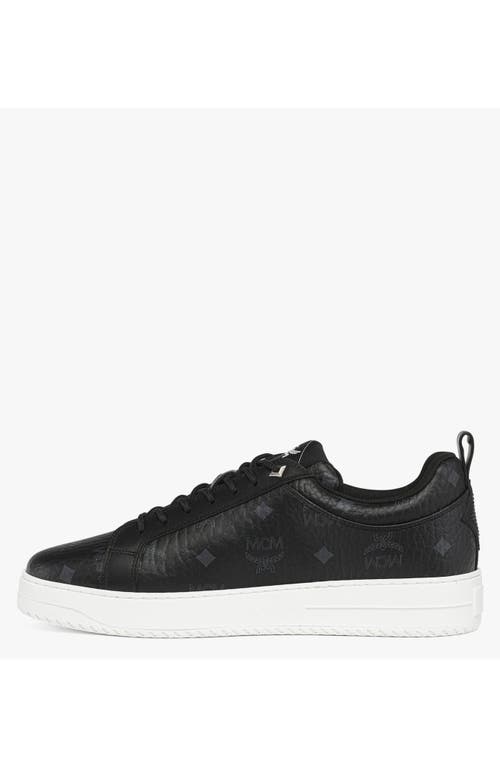 Mcm Neo Terrain Lo Sneakers In Black