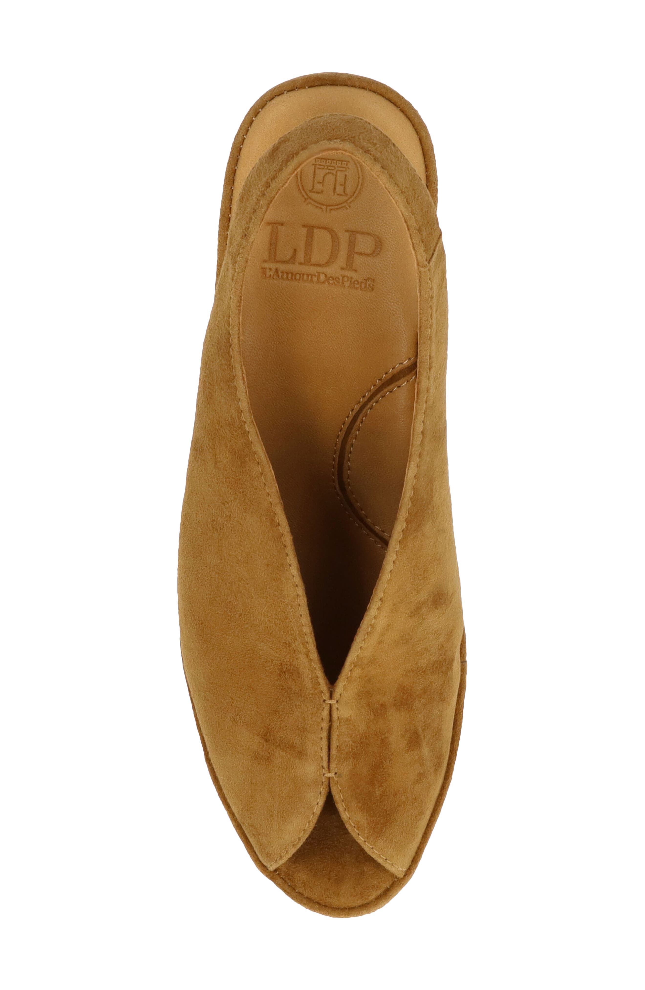 Odetta Slingback Wedge, Alternate, color, COFFEE