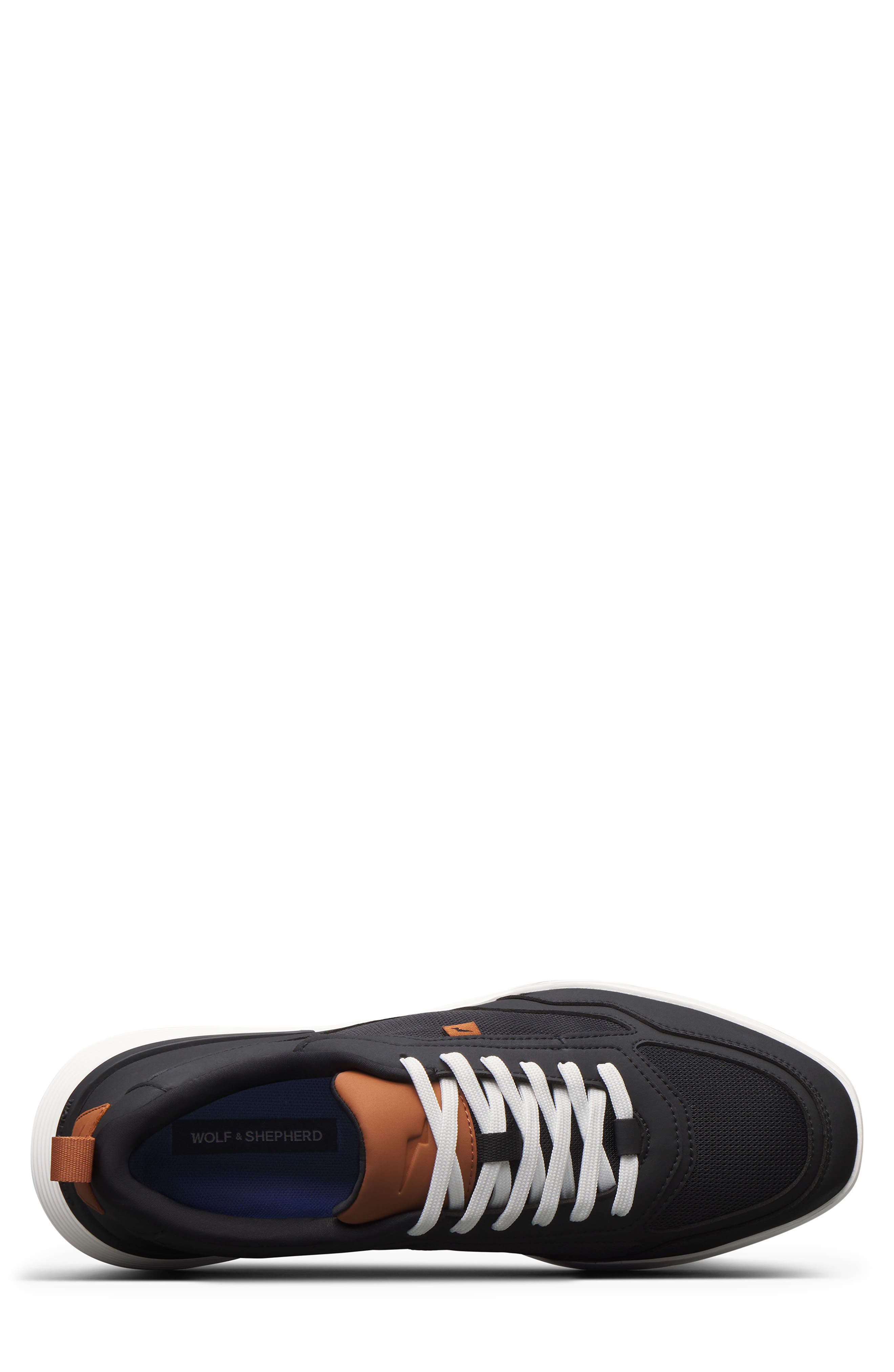 Wolf & Shepherd Crossover Runner Sport Sneaker, Alternate, color, Black / White