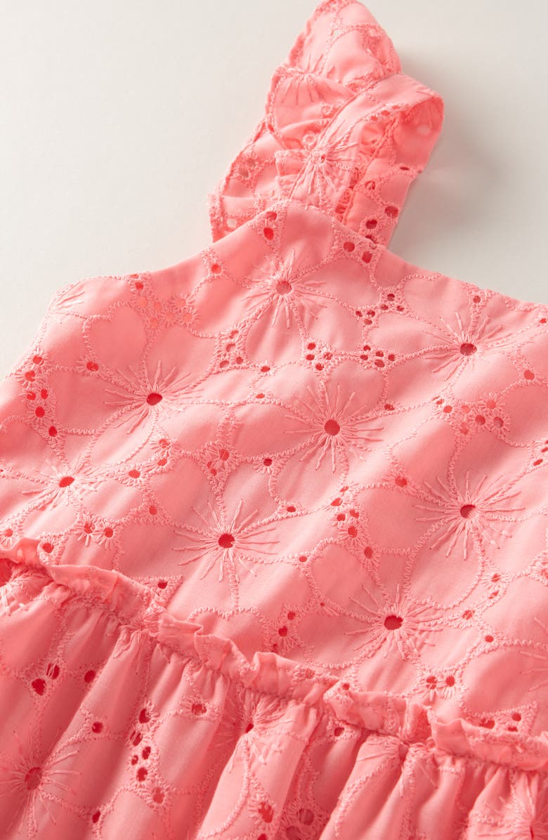 Nordstrom Kids' Sweet Eyelet Dress, Alternate, color, Pink Geranium
