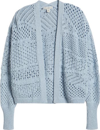 トップス NVRFRGT COTTON OPEN KNIT CARDIGAN NVRFRGT（ネヴァーフォーゲット）の「NVRFRGT(ネヴァーフォー