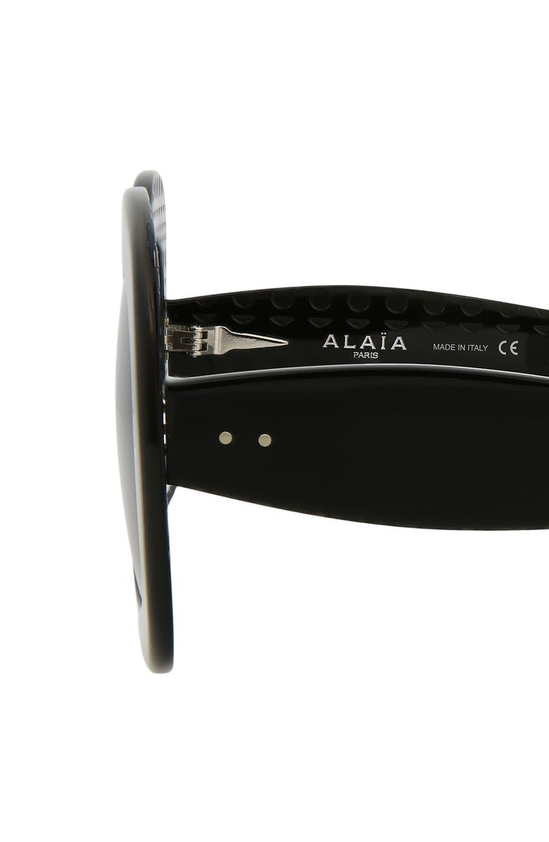 Alaïa 54mm Square Sunglasses, Alternate, color, 