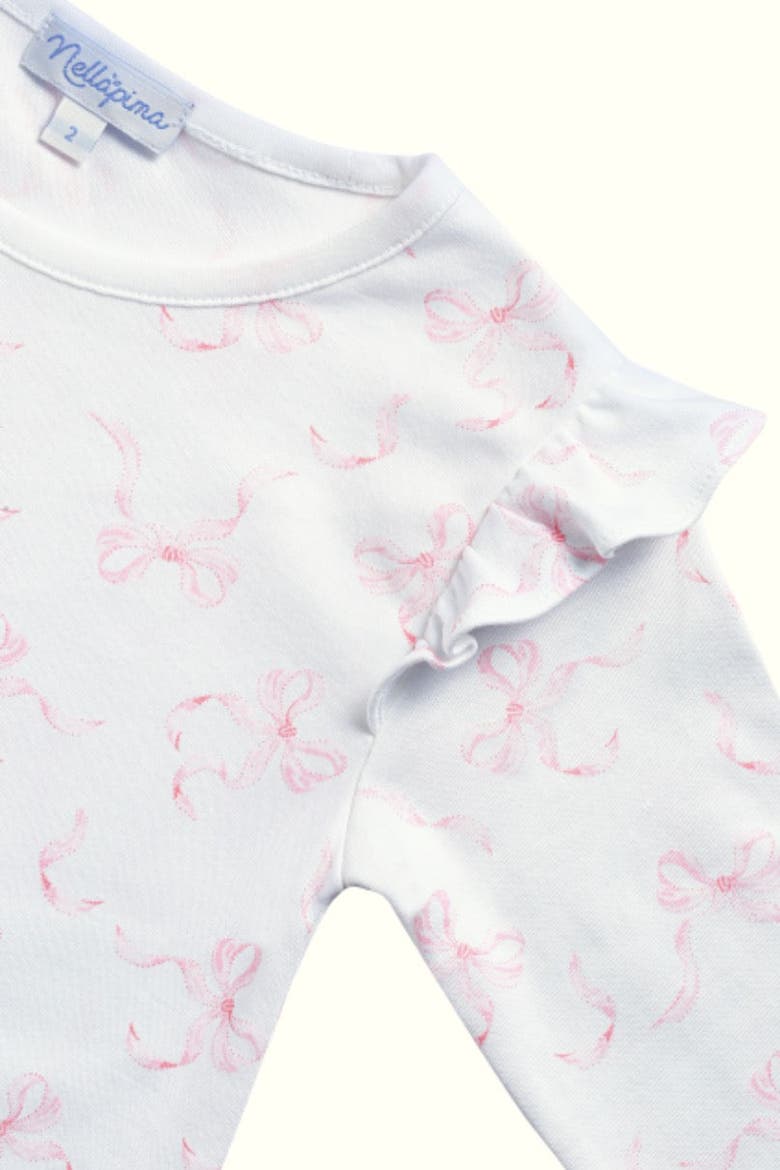 Charming Bows Print Playtime Dress - Toddler & Little Kid, Alternate, color, Pink