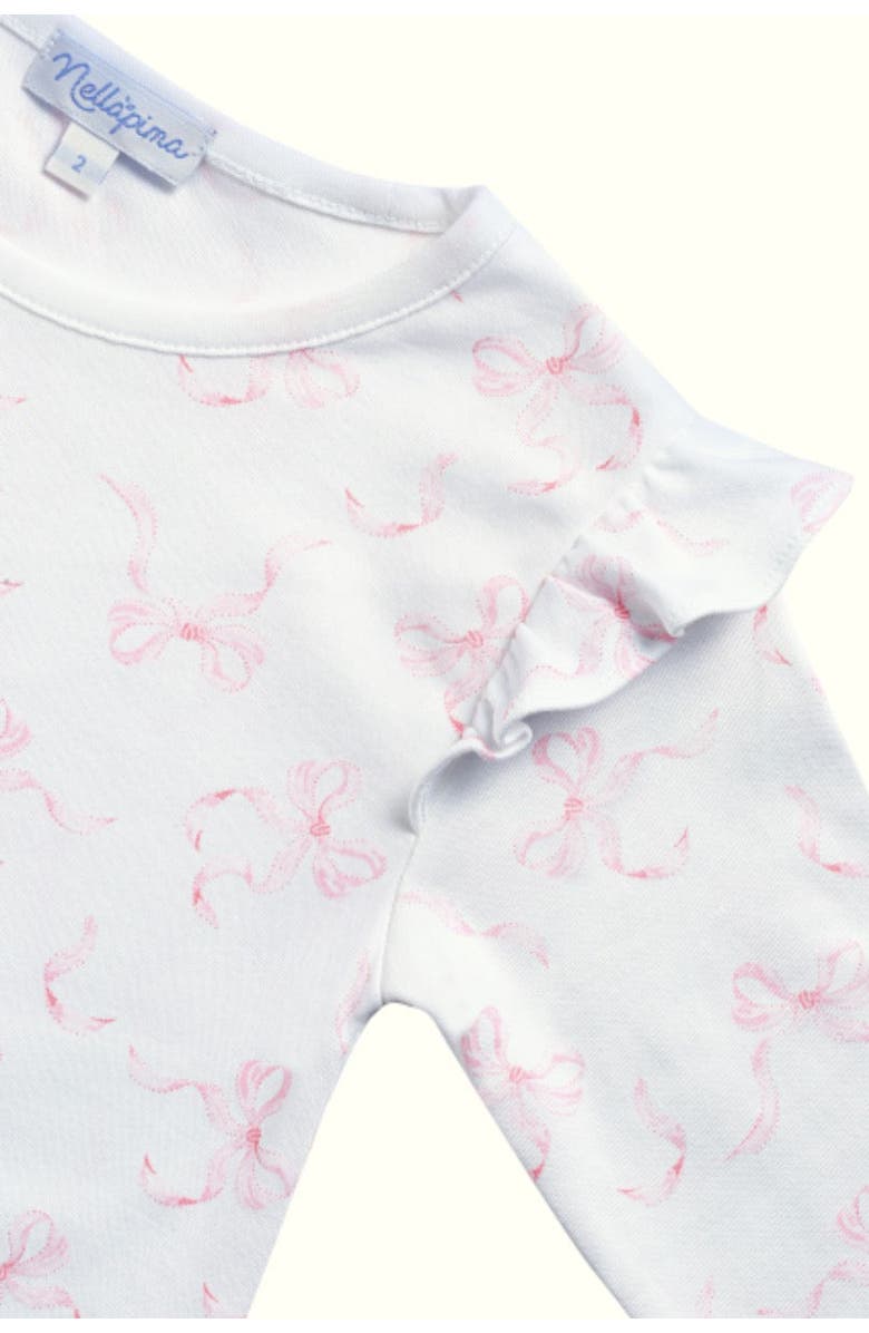 Nellapima Charming Bows Print Playtime Dress - Toddler & Little Kid, Alternate, color, Pink