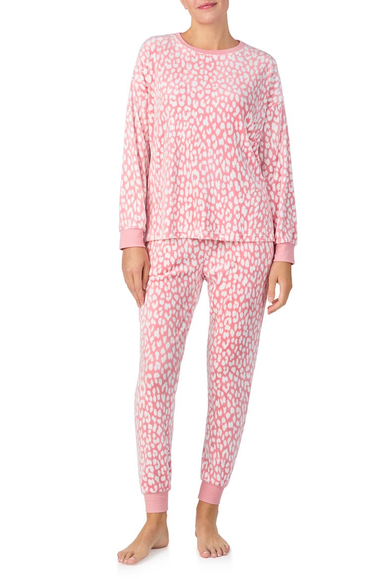 print pajamas, Main, color, PINK