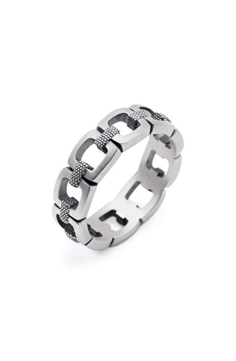 SILVER BOND RING