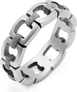 Serge DeNimes SILVER BOND RING