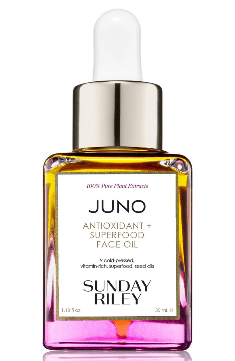 Sunday Riley Juno Antioxidant + Superfood Face Oil, Main, color, 