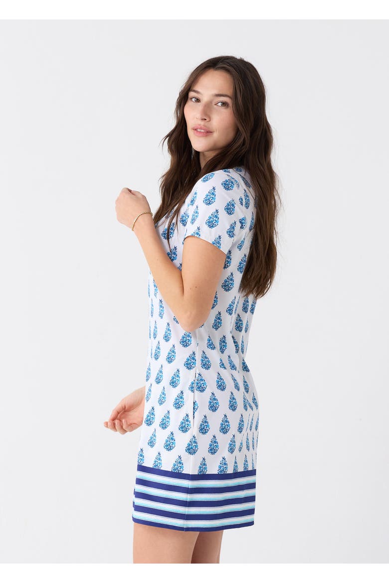 Short Sleeve Shift Dress, Alternate, color, Delray