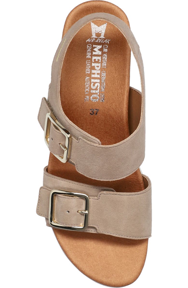 Mephisto Ysabel Slingback Platform Wedge Sandal, Alternate, color,