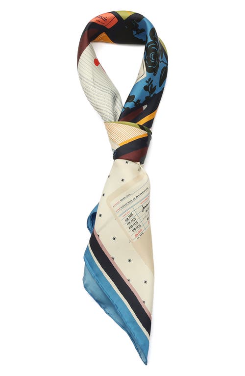 Kate Spade New York Bestsellers Silk Square Scarf In Multi