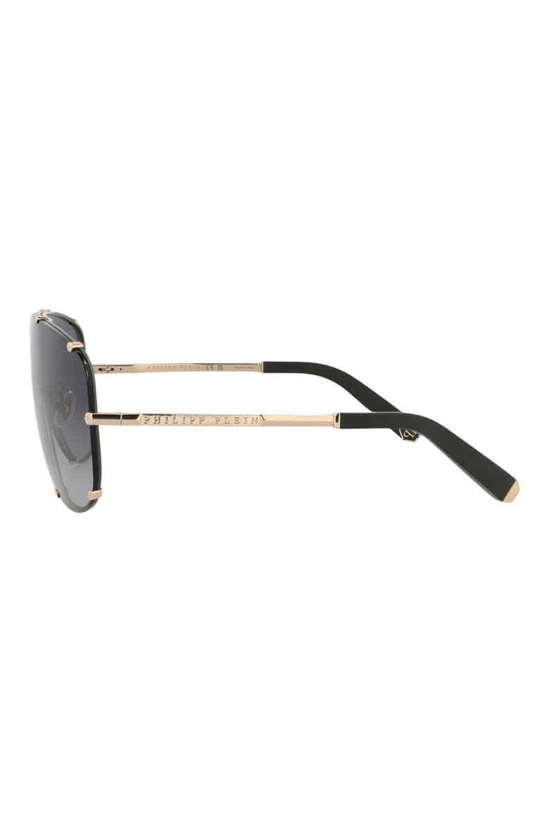 69mm Shield Sunglasses, Alternate, color, GOLD GOLD SMOKE