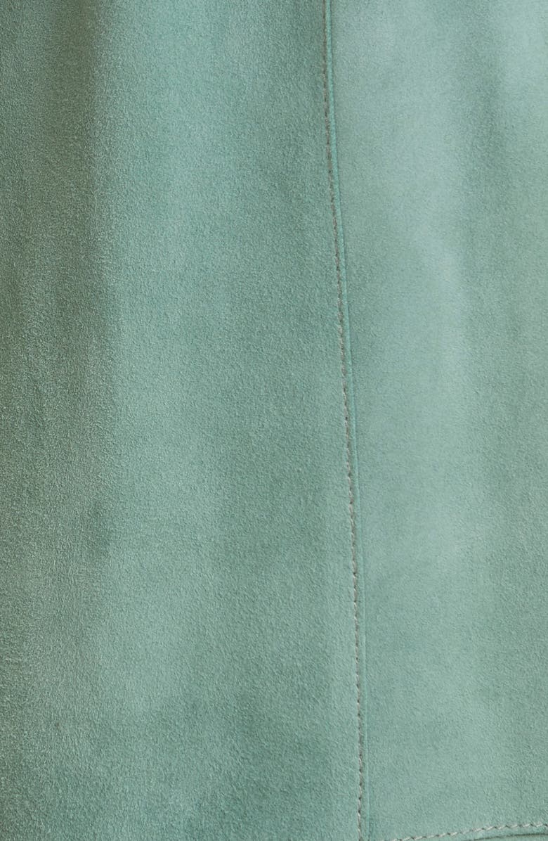 BOSS Soseda Belted Suede Jacket, Alternate, color,