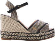 VISCATA Empuria Canvas Espadrille Sandal Wedges